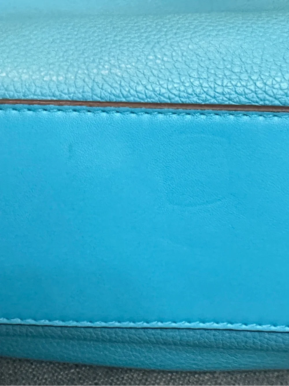 Michael Kors Bright Turquoise Leather Backpack